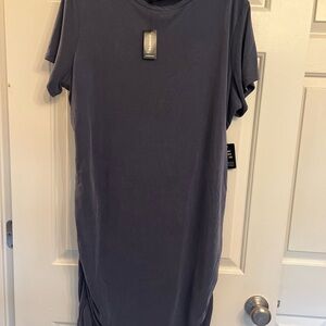 NWT - Express Midi Crew Neck Dress